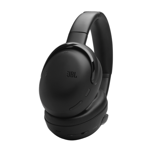 JBL Tour One M3 - Black - Wireless over-ear Noise Cancelling headphones - Bottom image number null